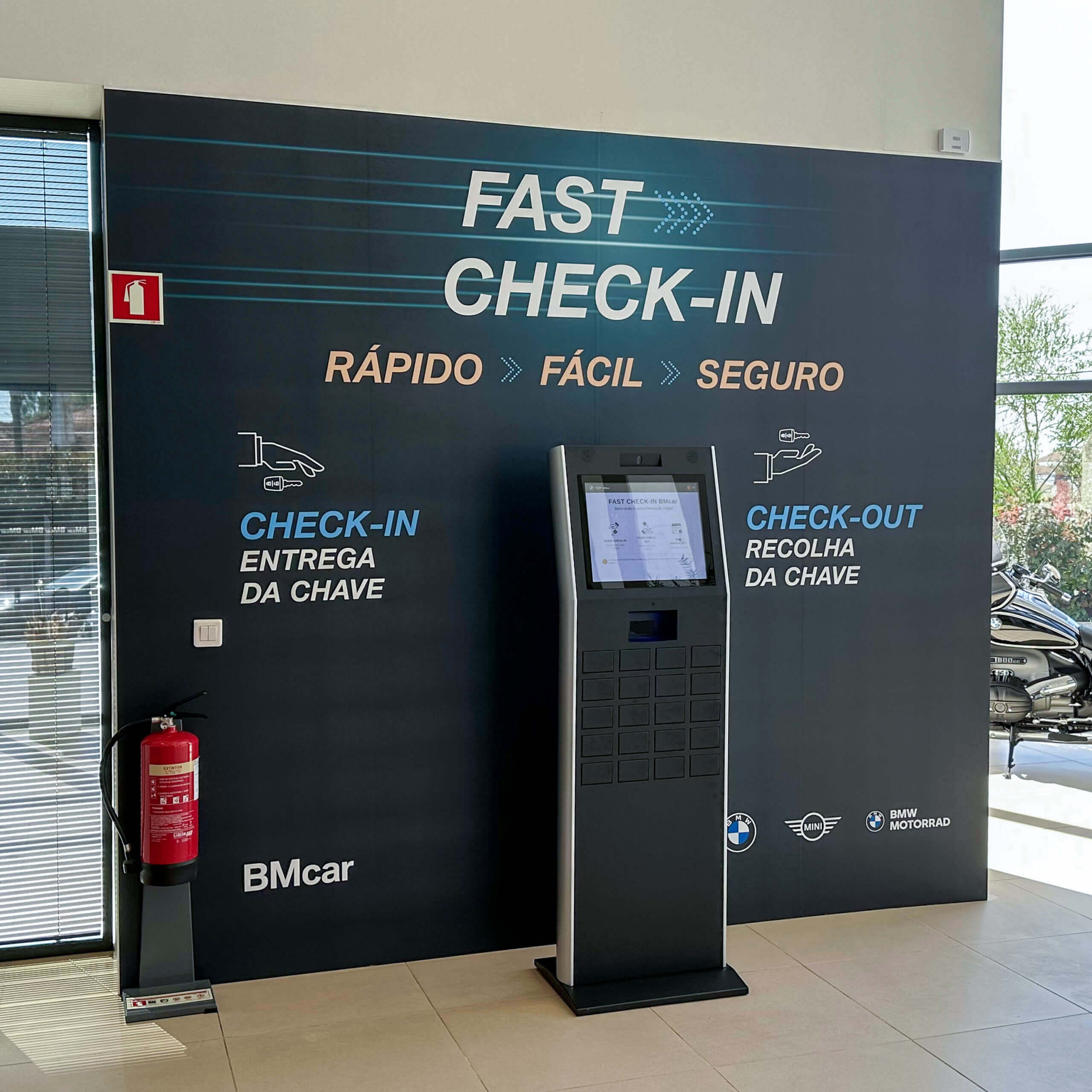 Serviço de Fast Check-IN BMcar