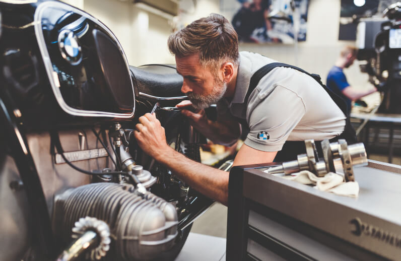 Reparação e manutenção BMW Motorrad